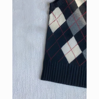 Ženski bezrukavni vest s V izrezom, ultra kratka duljina ≤40 cm, tkanina od ovčjeg kašmira, punilo vuna, osnovni stil za zrelu ženu