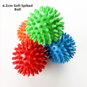 Gumb za jačanje hvata s TPES materijalom za masažu i senzorni trening; tip grip ball; pogodno za djecu i odrasle