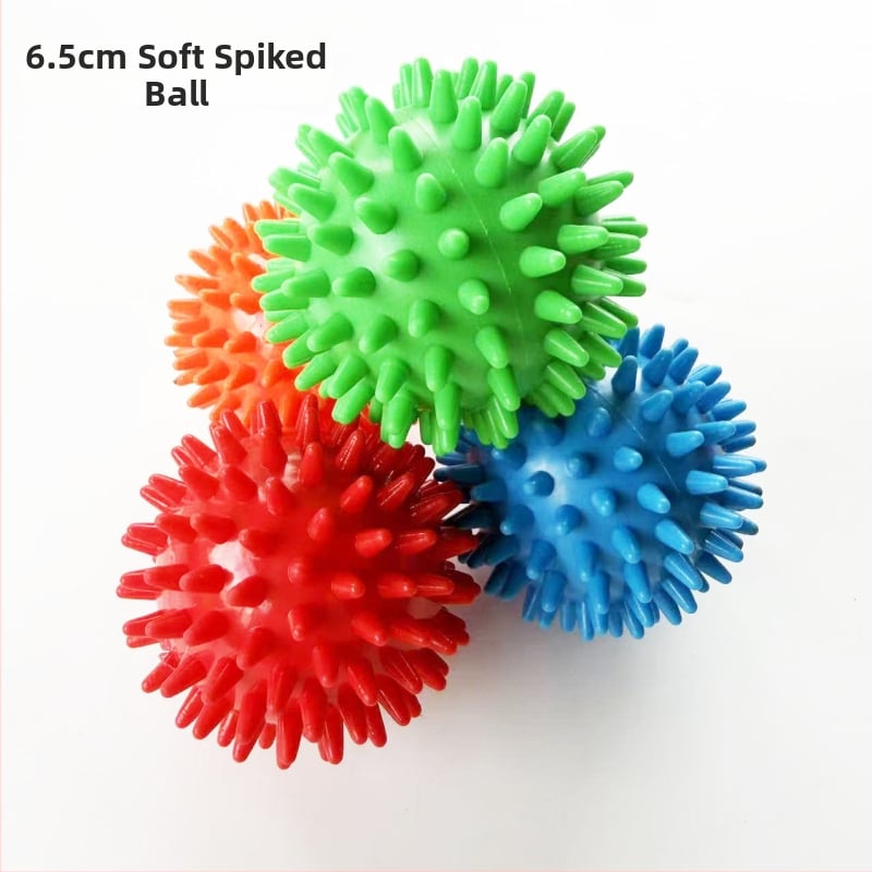 Gumb za jačanje hvata s TPES materijalom za masažu i senzorni trening; tip grip ball; pogodno za djecu i odrasle