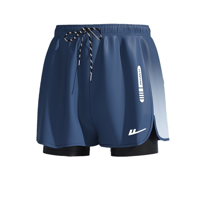 Muške kupaće gaće Back Force, jednobojne, poliester-spandeks materijal, kroj briefs, za odrasle muškarce, pogodne za plivanje i hodanje u vodi, podstava poliester-spandeks