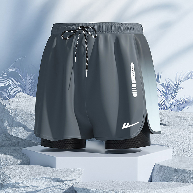 Muške kupaće gaće Back Force, jednobojne, poliester-spandeks materijal, kroj briefs, za odrasle muškarce, pogodne za plivanje i hodanje u vodi, podstava poliester-spandeks