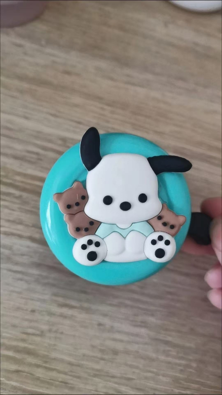 Звънец за велосипед Propalm, модел 1, алуминиева сплав, детски карикатурен дизайн, обикновен звънец