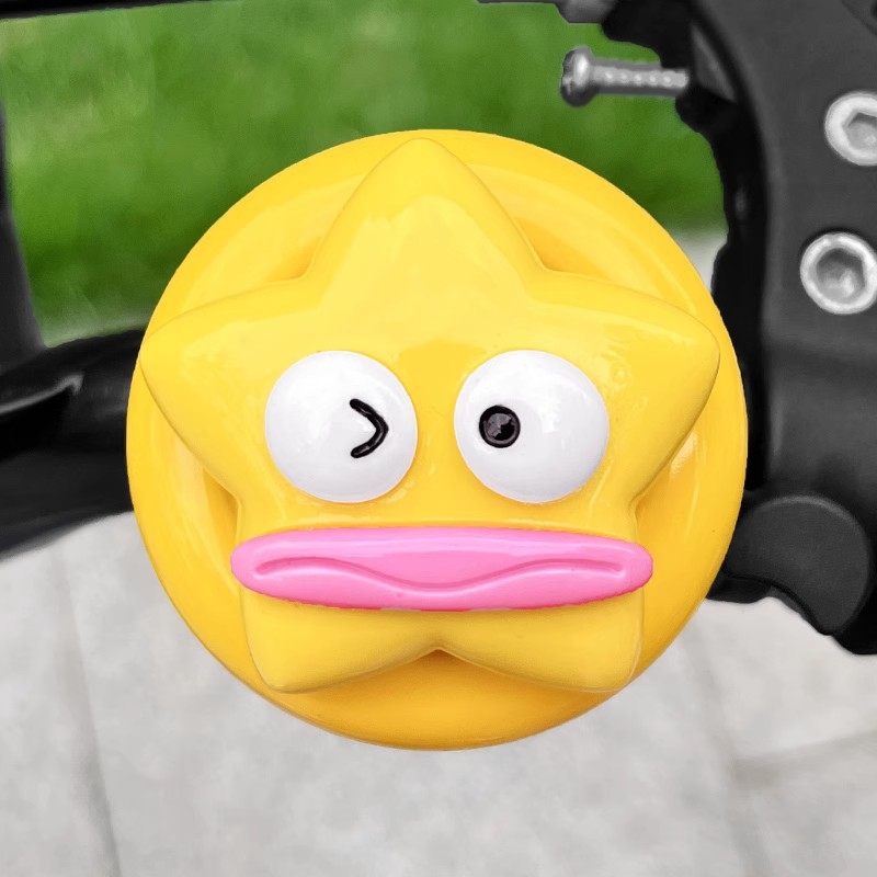 Звънец за велосипед Propalm, модел 1, алуминиева сплав, детски карикатурен дизайн, обикновен звънец