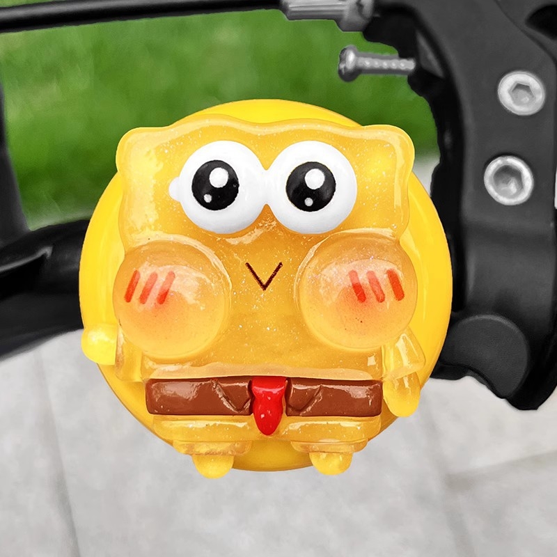 Звънец за велосипед Propalm, модел 1, алуминиева сплав, детски карикатурен дизайн, обикновен звънец