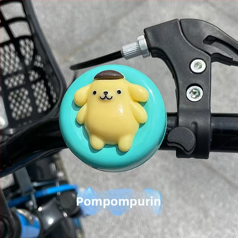 Zvonek na bicykel Propalm Model 1, hliníková zliatina, detský karikatúrny dizajn, obyčajný zvonček
