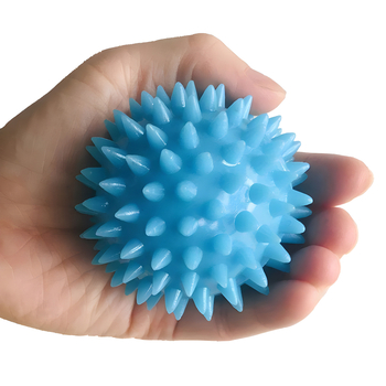 Max Gripper kugla za jačanje prstiju i rehabilitaciju s TPR materijalom, elastičnim napinjačem i kuglicom s bodicama