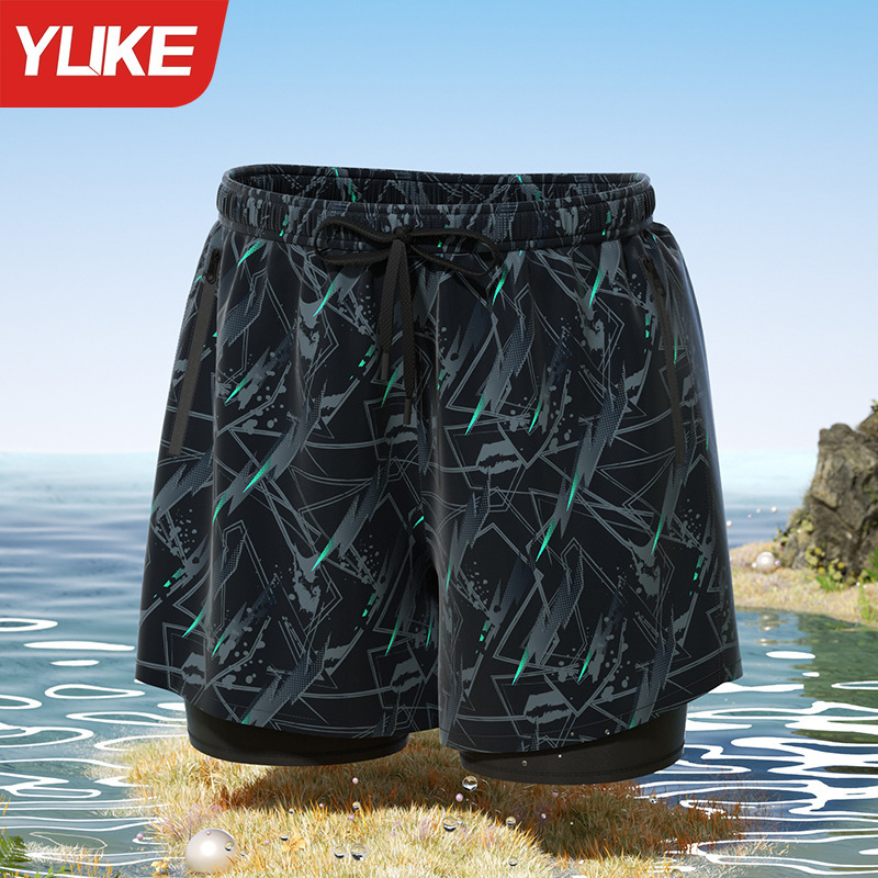 Yu ke muške plivačke gaćice, 85% poliester, podstava 100% poliester