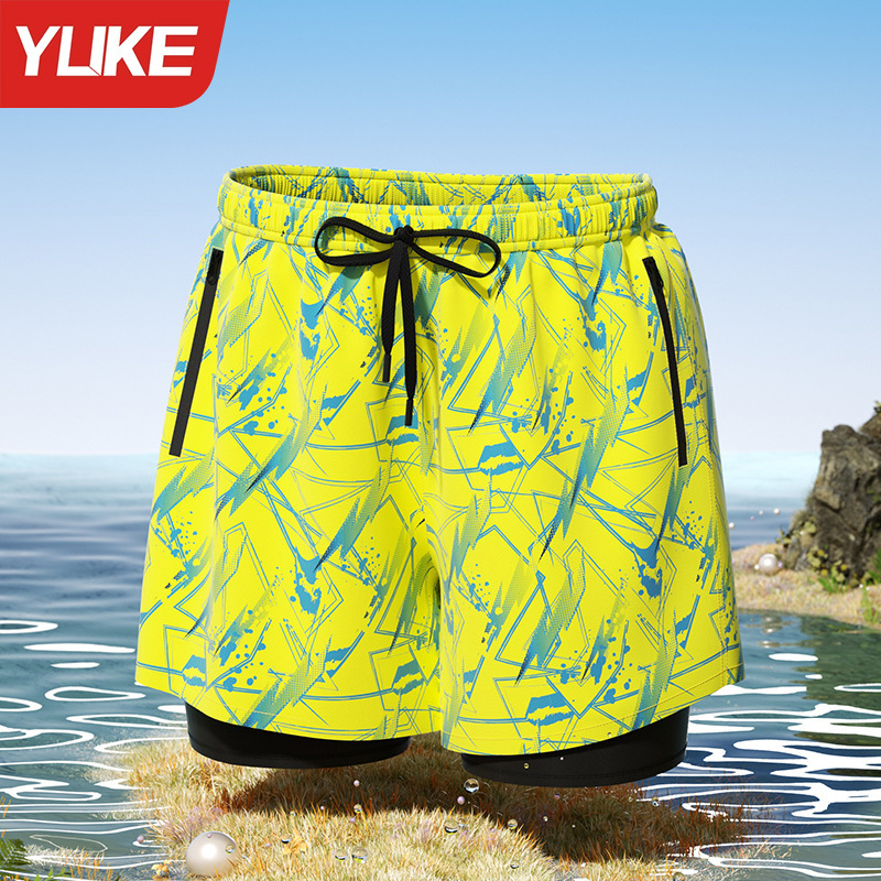 Yu ke muške plivačke gaćice, 85% poliester, podstava 100% poliester