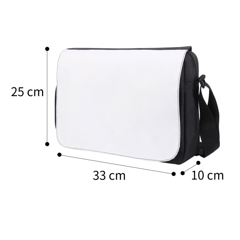 Muška crossbody torba, gradski jednostavan stil, poliester, prozračna i otporna, personalizirana izrada