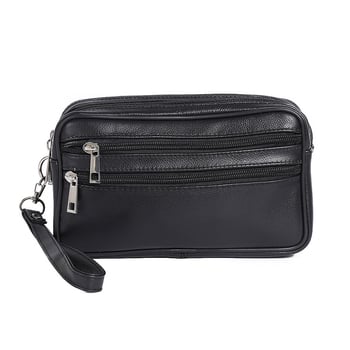 Muška kožna crossbody torba preko ramena, koža prvog sloja teleće kože, podstava od poliestera, otporna na habanje i praktična, gradski minimalistički stil