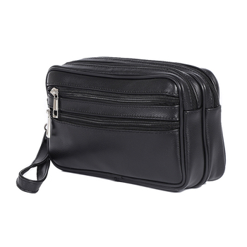 Muška kožna crossbody torba preko ramena, koža prvog sloja teleće kože, podstava od poliestera, otporna na habanje i praktična, gradski minimalistički stil