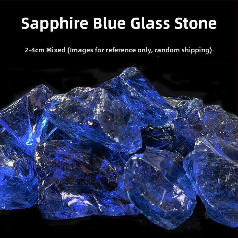 Dekor za akvarij: kristalni kamen za dno s pejzažnim ukrasima od pijeska; pijesak i ledenjački kamen; bez ispiranja