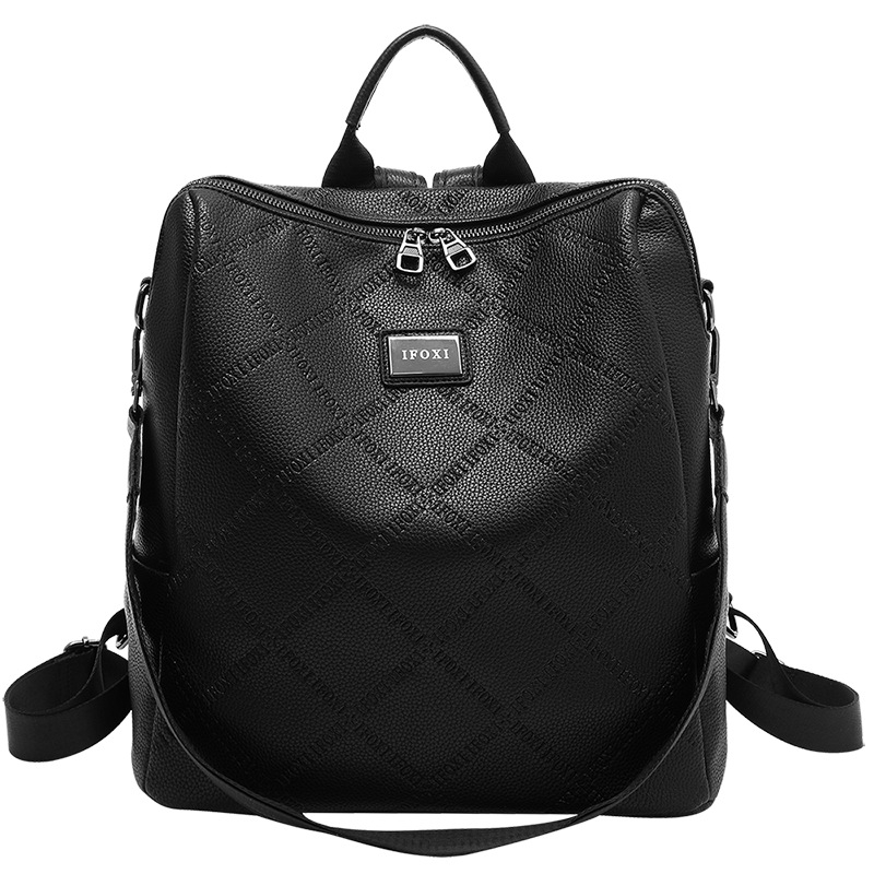Ženski ruksak, PU materijal, Kapacitet 20–35 L, Protiv krađe, Otporan na habanje, Casual dnevni ruksak