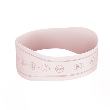 Jetbee σιλικόνιο δακτυλίδι ανύψωσης ισχίων για γιόγκα — ελαστικός ιμάντας αντίστασης για διάταση στην πλάτη και ανύψωση ισχίων