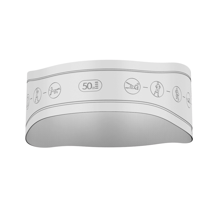 Jetbee σιλικόνιο δακτυλίδι ανύψωσης ισχίων για γιόγκα — ελαστικός ιμάντας αντίστασης για διάταση στην πλάτη και ανύψωση ισχίων