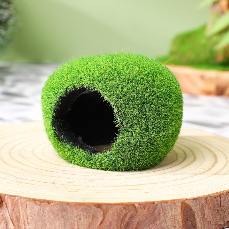 Dekoracija za akvarij za pejzažiranje, smola, flocking stil, kamen za uređenje krajolika, 190 g, 90 komada u kutiji