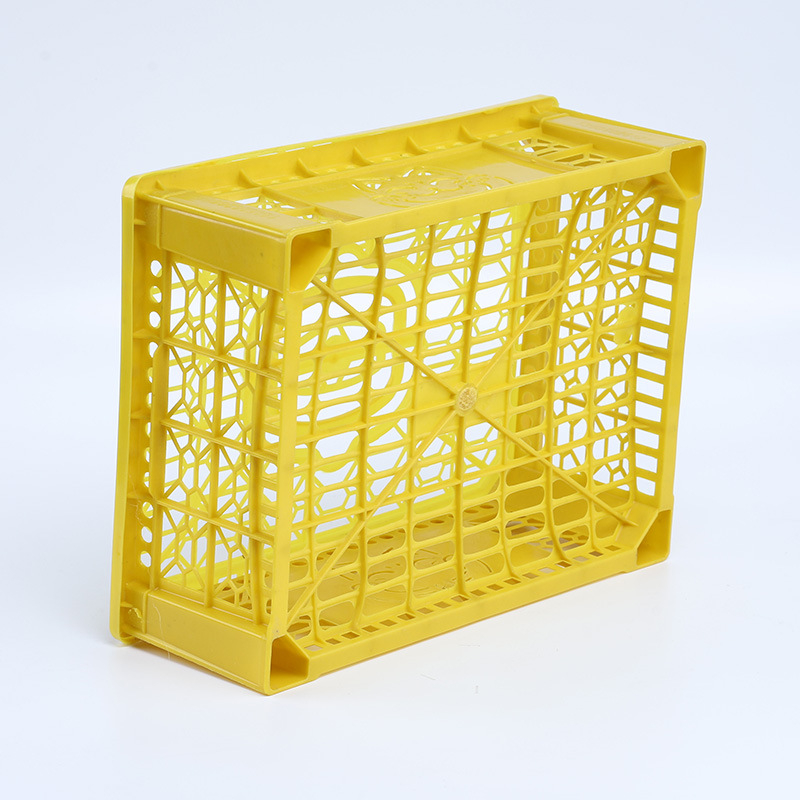 Πλαστικό καλάθι φρούτων μιας χρήσης, υλικό PP, φορτίο 3 кг, τοιχώματα 1.8–2.3 mm, κατασκευασμένο με έγχυση