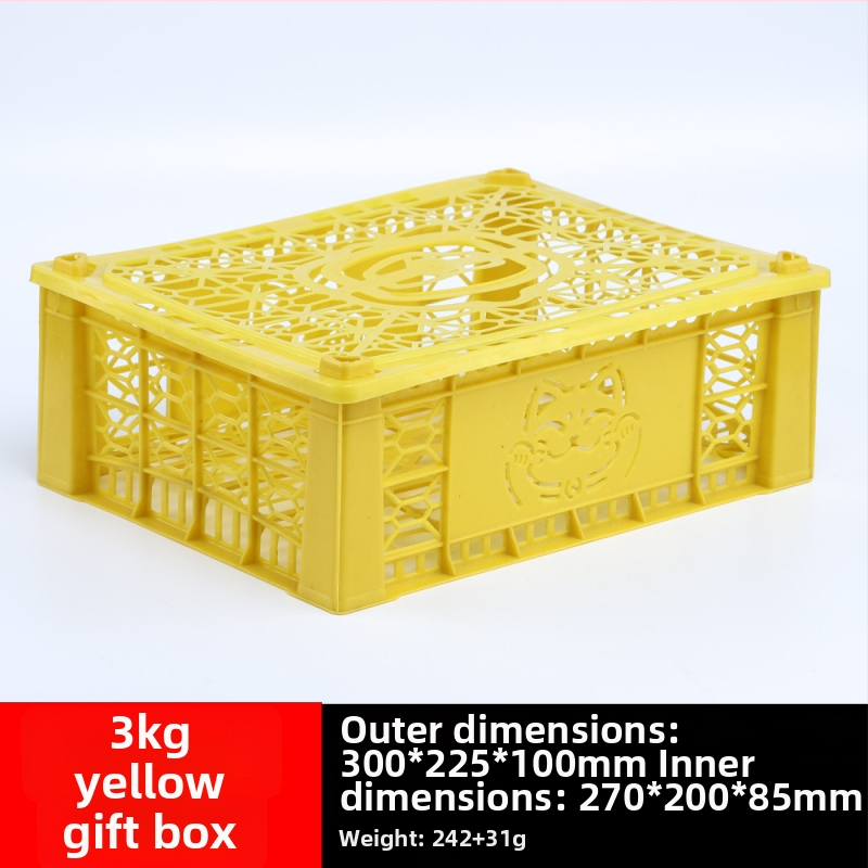 Jednorázový plastový kôš na ovocie, PP materiál, nosnosť 3 kg, hrúbka steny 1,8–2,3 mm, vyrobený vstrekovaním