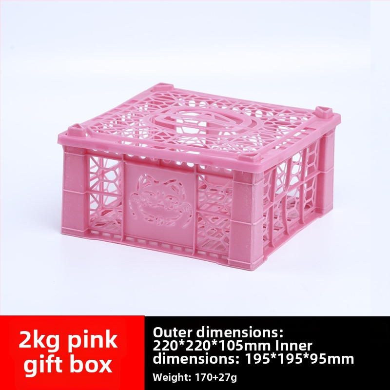 Jednorázový plastový kôš na ovocie, PP materiál, nosnosť 3 kg, hrúbka steny 1,8–2,3 mm, vyrobený vstrekovaním