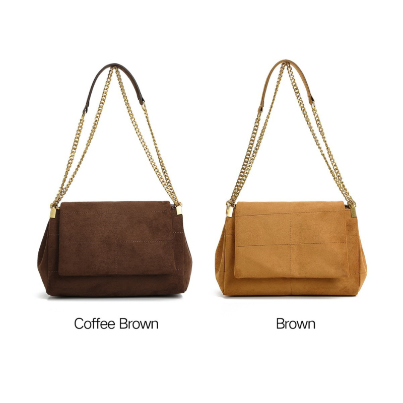 Torba preko ramena crossbody — gradski stil, sintetička koža, vodoravni kvadratni oblik, magnetsko zatvaranje