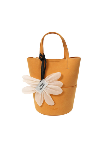CANDYN&KITE PU bucket torba, okrugli oblik, zatvaranje na zip