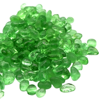 Prode akvarijski kamen za krajolik – stakleni dekorativni kamenčići za dno akvarija, 0,25 kg