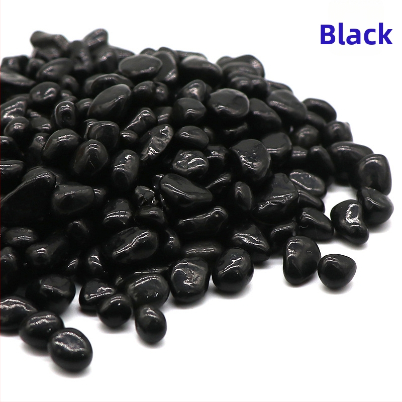 Prode akvarijski kamen za krajolik – stakleni dekorativni kamenčići za dno akvarija, 0,25 kg