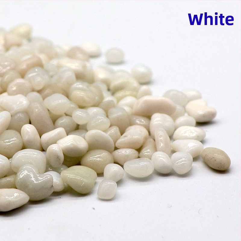 Prode akvarijski kamen za krajolik – stakleni dekorativni kamenčići za dno akvarija, 0,25 kg