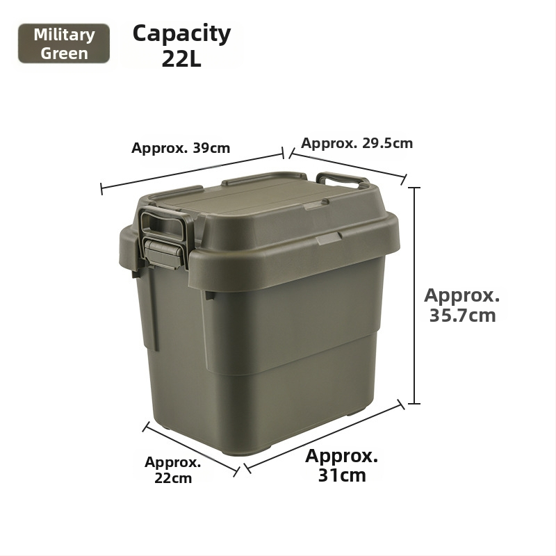 Automobilová skladovacia skrinka, prenosná, viacúčelový organizér s preklopným krytom