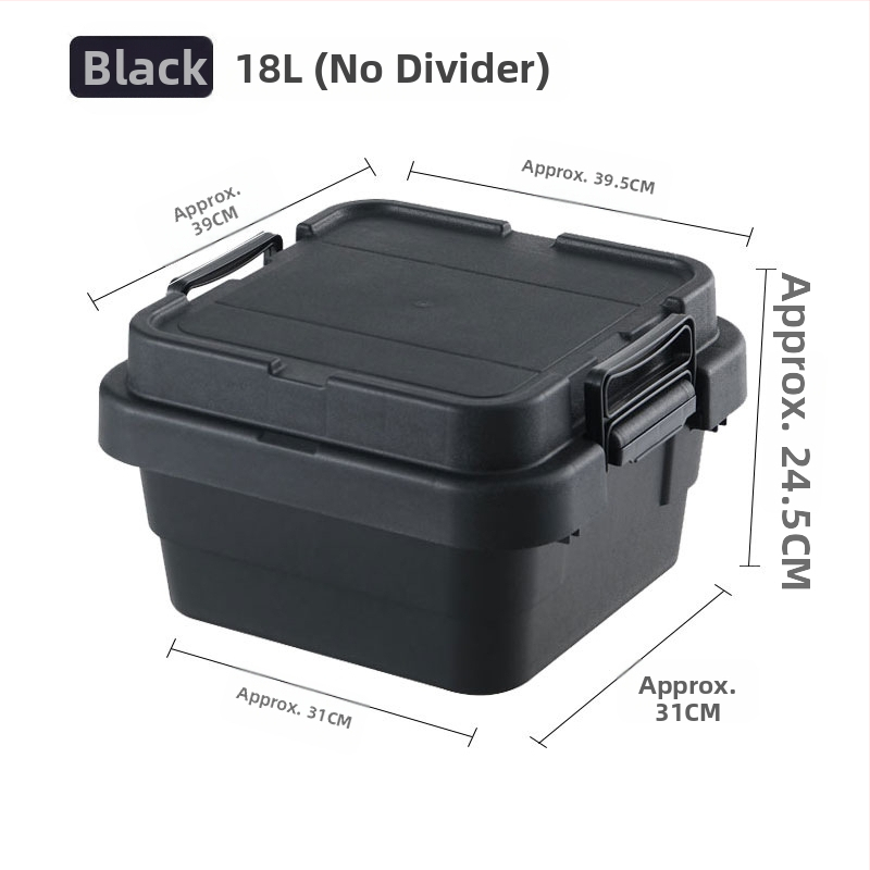 Automobilová skladovacia skrinka, prenosná, viacúčelový organizér s preklopným krytom