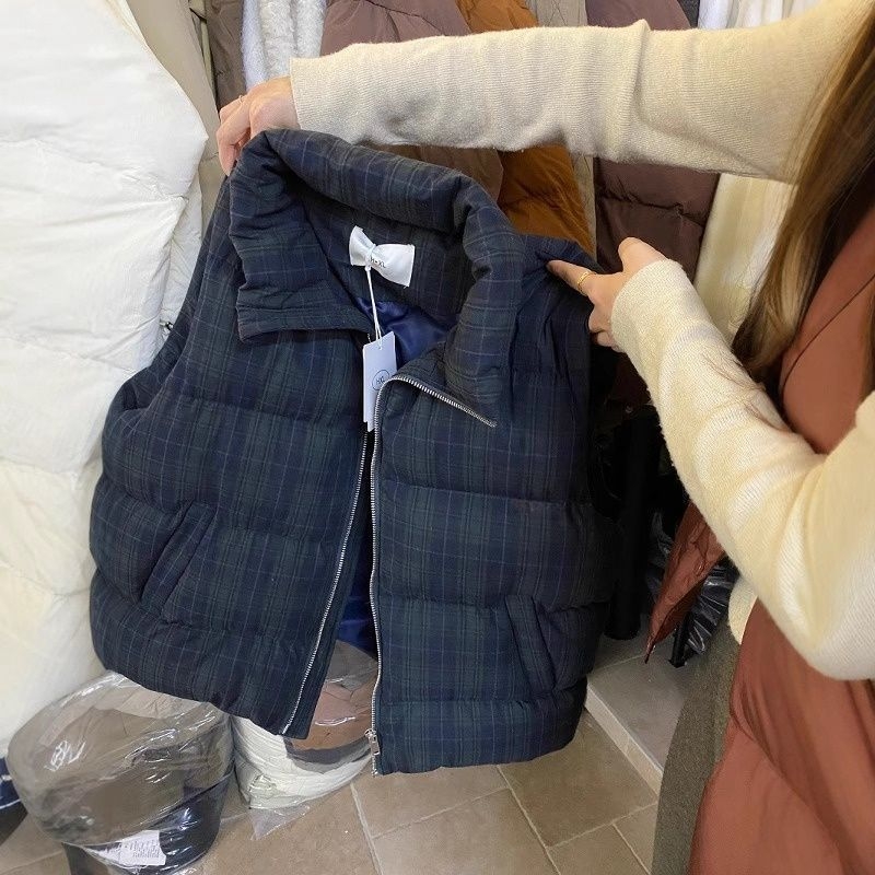 Ženski chenille vest s polo ovratnikom, 90–95% spandeks, proljeće 2025, regularni kroj