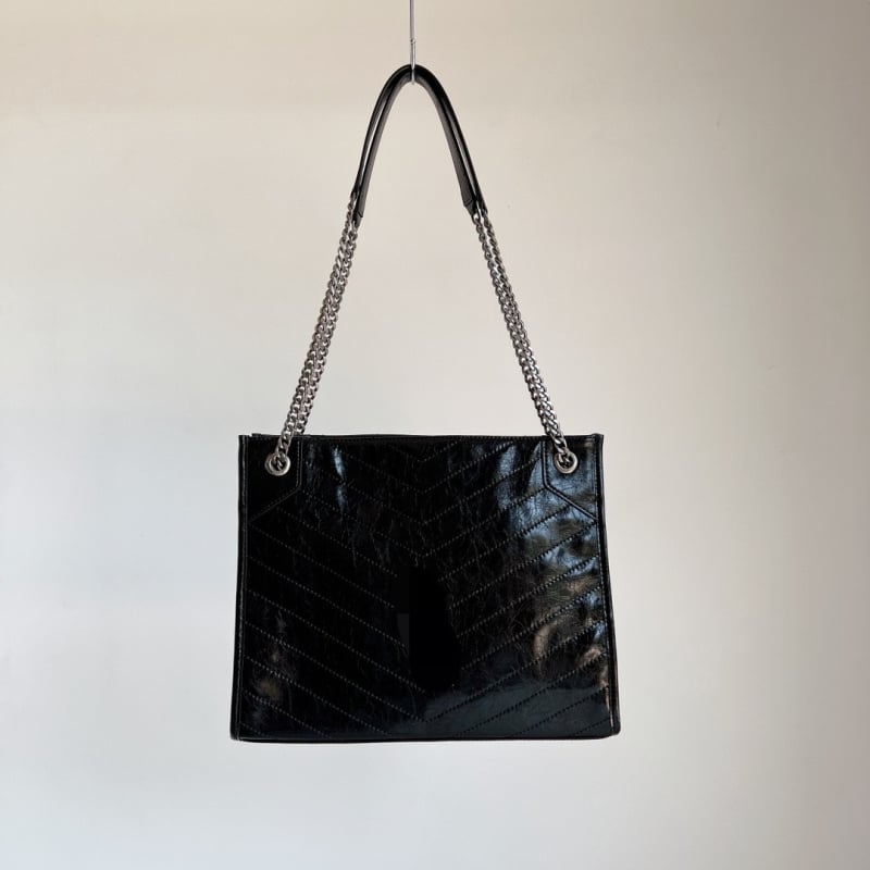 Yuxin valódi bőrből készült tote táska olaj-viaszos felülettel, vízszintes négyzetes forma, mágneszáras zárás, telefon- és irattartó zsebbel