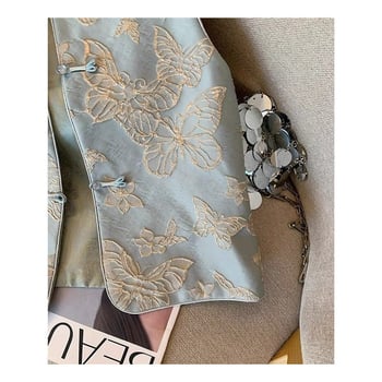 Ženska bezrukavna vest s polo ovratnikom, poliester-elastinska smjesa, elegantan stil, regularna duljina