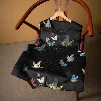 Prsluk s okruglim izrezom, poliester 95%+, uski kroj, jesen 2025, za žene