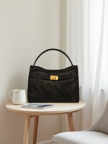 Ciho Knd PU Tote Torba - Horizontalni Kvadratni Oblik, Magnetsko Zatvaranje, Skriveni Džep sa Zipom, Poliester Podstava