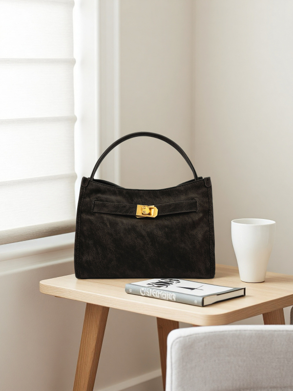 Ciho Knd PU Tote Torba - Horizontalni Kvadratni Oblik, Magnetsko Zatvaranje, Skriveni Džep sa Zipom, Poliester Podstava