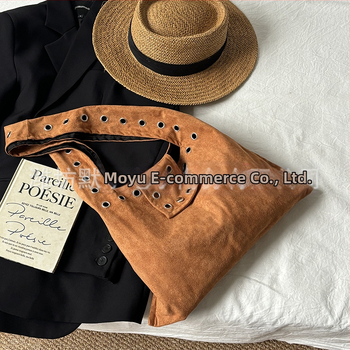 Bubulianpin egyrészes váll-táska velúr mágneses záródással, telefonzseb, pamut bélés, vízszintes téglalap alakú forma