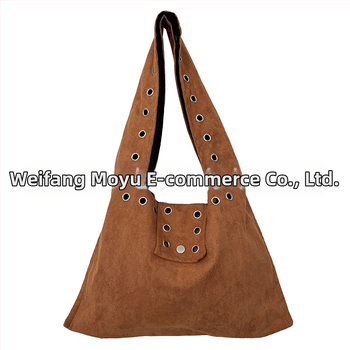 Bubulianpin egyrészes váll-táska velúr mágneses záródással, telefonzseb, pamut bélés, vízszintes téglalap alakú forma