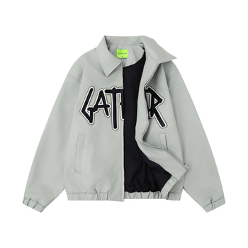 PU kožna jakna u rock stilu, ovratnik, zatvarač, široki kroj - Jesen 2025