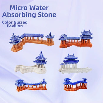 Keramičke ukrasne figurice za akvarij – mahovina mikro krajolik, stijenski dizajn