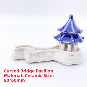 Keramičke ukrasne figurice za akvarij – mahovina mikro krajolik, stijenski dizajn