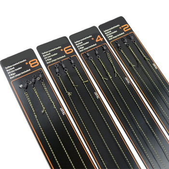 Independent standardni udice s bodljama za karp ribolov, jezero, veličine 2/4/6/8, pakiranje 500 kom.