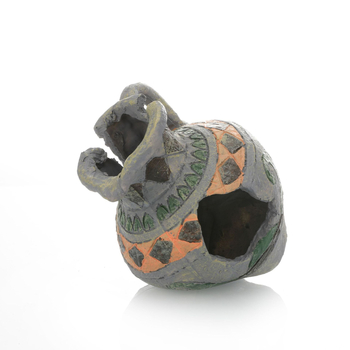 Аквариумна декорация от смола - Мъхист микро ландшафт с каменно убежище; Материал: смола; Стил: мъхест микро ландшафт; Основна цел: украса; Функции: създаване на атмосфера, подобряване на пространственото възприятие