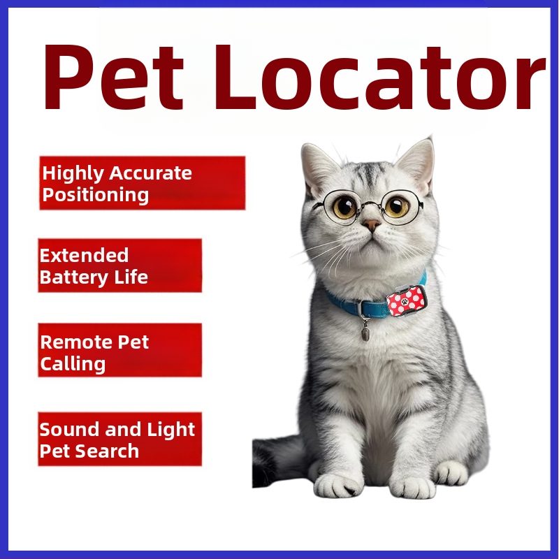 Beidou GPS nyomkövető kisállatok számára, 5 m pozíciós pontosság, IP67 vízálló, 15–30 napos üzemidő, beépített kerámiaantenna, több riasztás