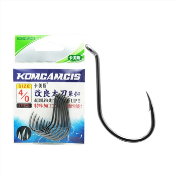 Camus bodljikava kuka s prstenom za morski ribolov – paket 1000