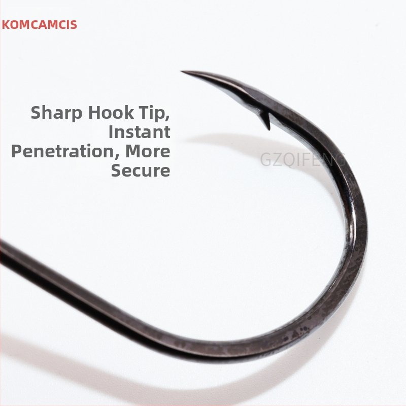 Camus bodljikava kuka s prstenom za morski ribolov – paket 1000