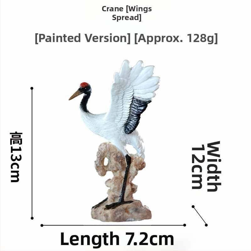 Аквариумна декоративна фигура с крани, смола, карикатурен стил, за воден ландшафт