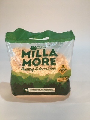 Fehér nyárfa faforgácsból készült alom kisállatok számára – pormentes, szagkontrollal