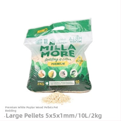 Fehér nyárfa faforgácsból készült alom kisállatok számára – pormentes, szagkontrollal