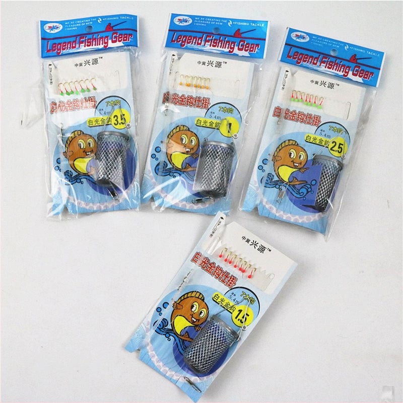 Hetescsillagos zsinórhorog, tövises, 40 darabos csomag